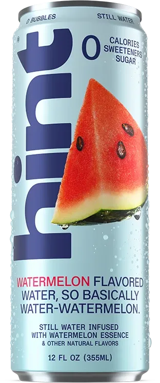hint® Watermelon water - 12 pack 12oz still cans